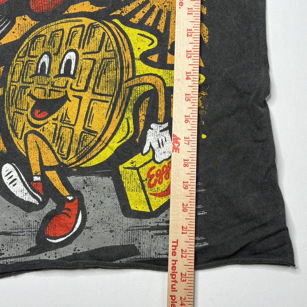 Kellogg's Eggo Waffle Graphic Cutoff T-Shirt Mens XL