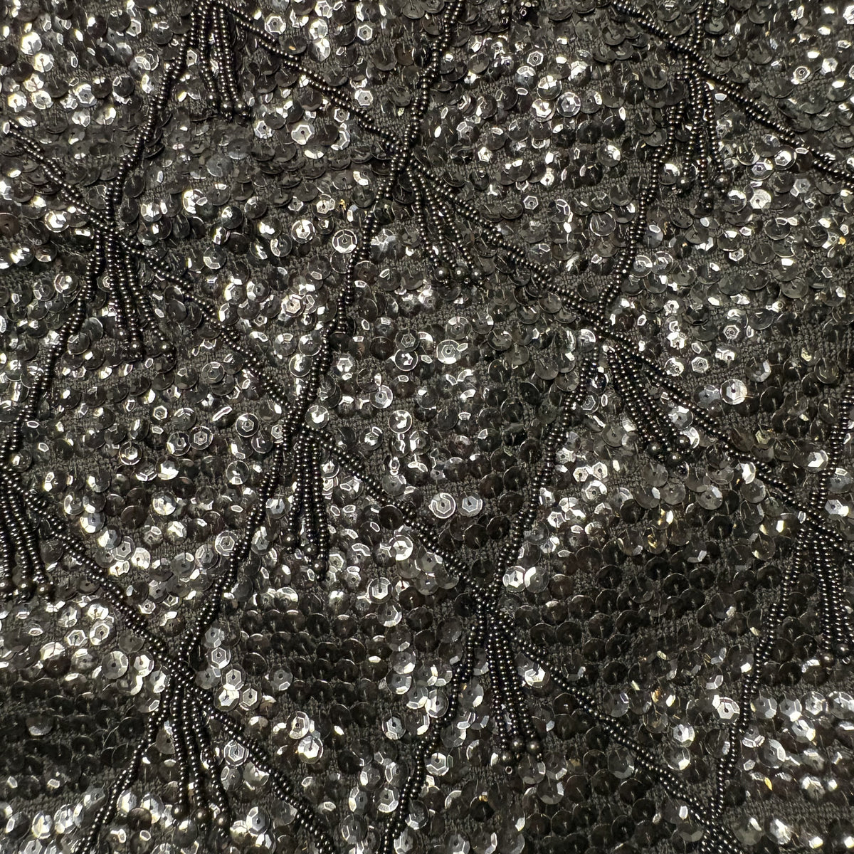 Vintage Alexander Sequined Beaded Wool Tank Top Size L