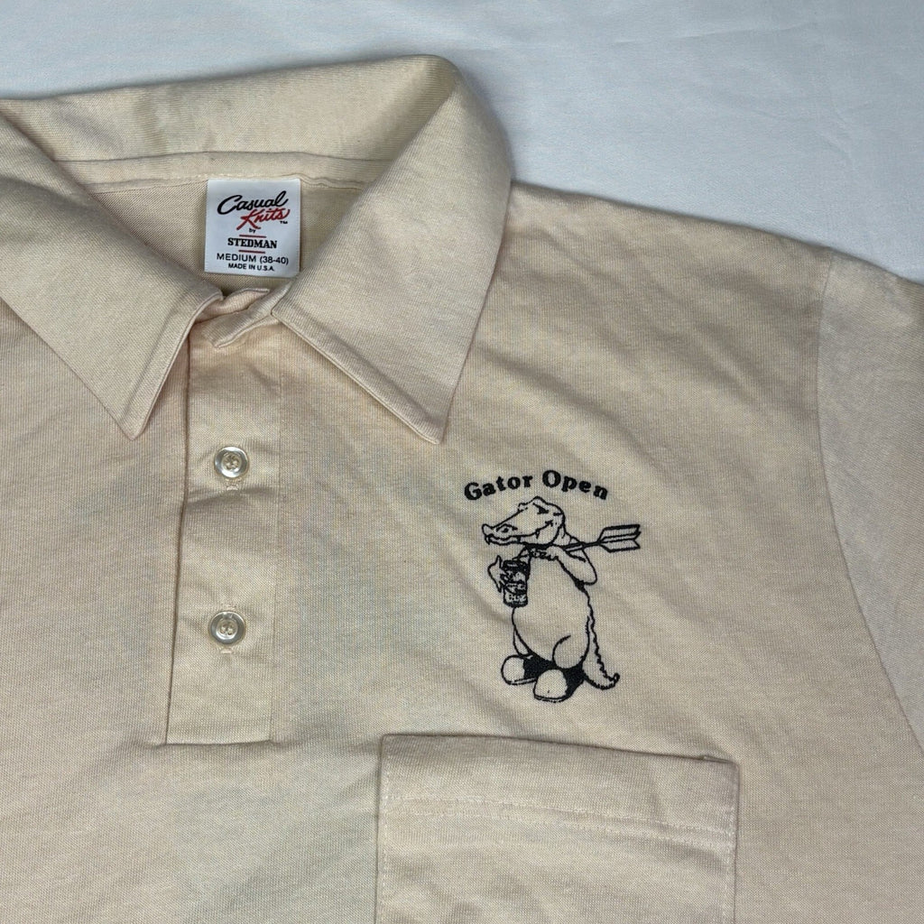 True Vintage 1984 Gator Open Shreveport LA Golf Polo