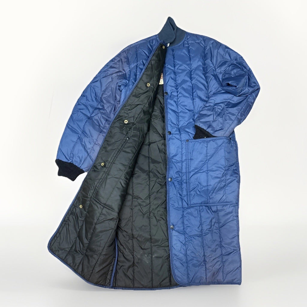 Vintage RefrigiWear Long Quilted Frock Liner Jacket