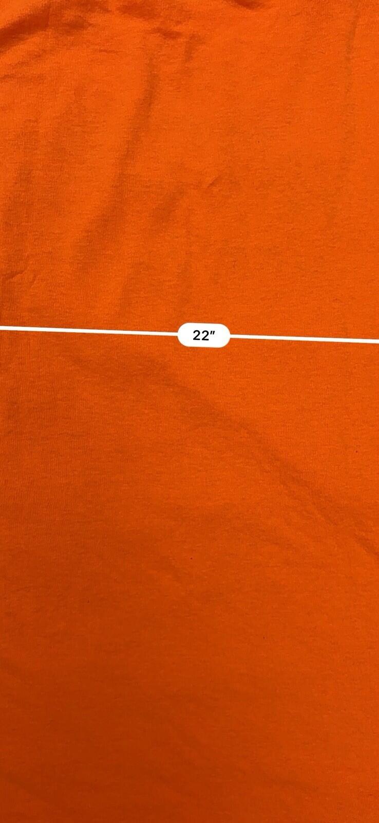M&O Gold Rattlers Wrestling Orange Graphic T-Shirt Size L