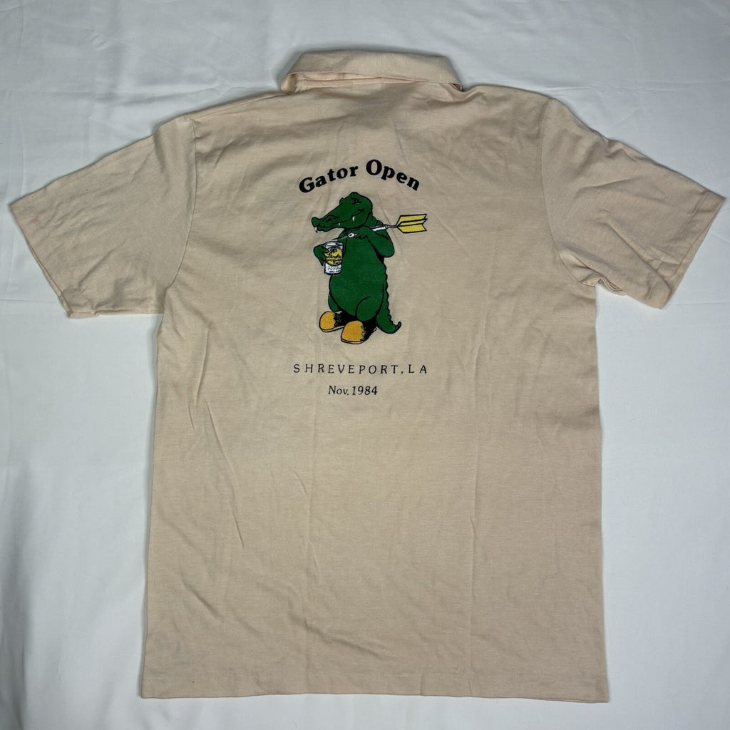 True Vintage 1984 Gator Open Shreveport LA Golf Polo