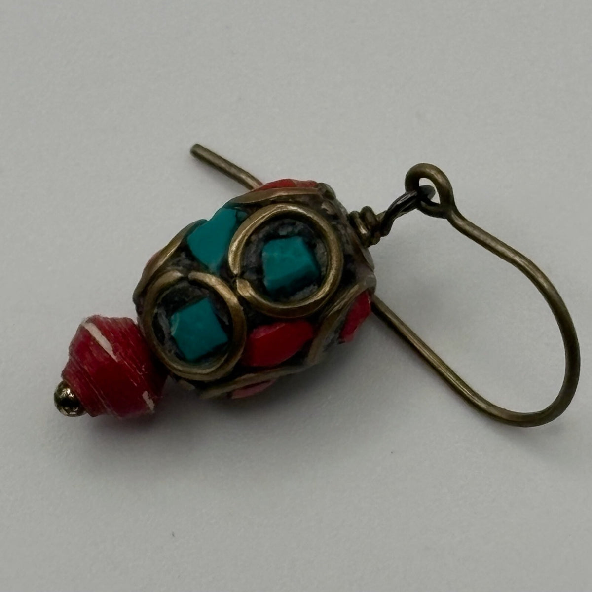 Unique Mismatched Southwestern Style Earrings