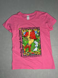 Pink Gildan Heavy Cotton T-Shirt - 47th Annual Yellow Daisy