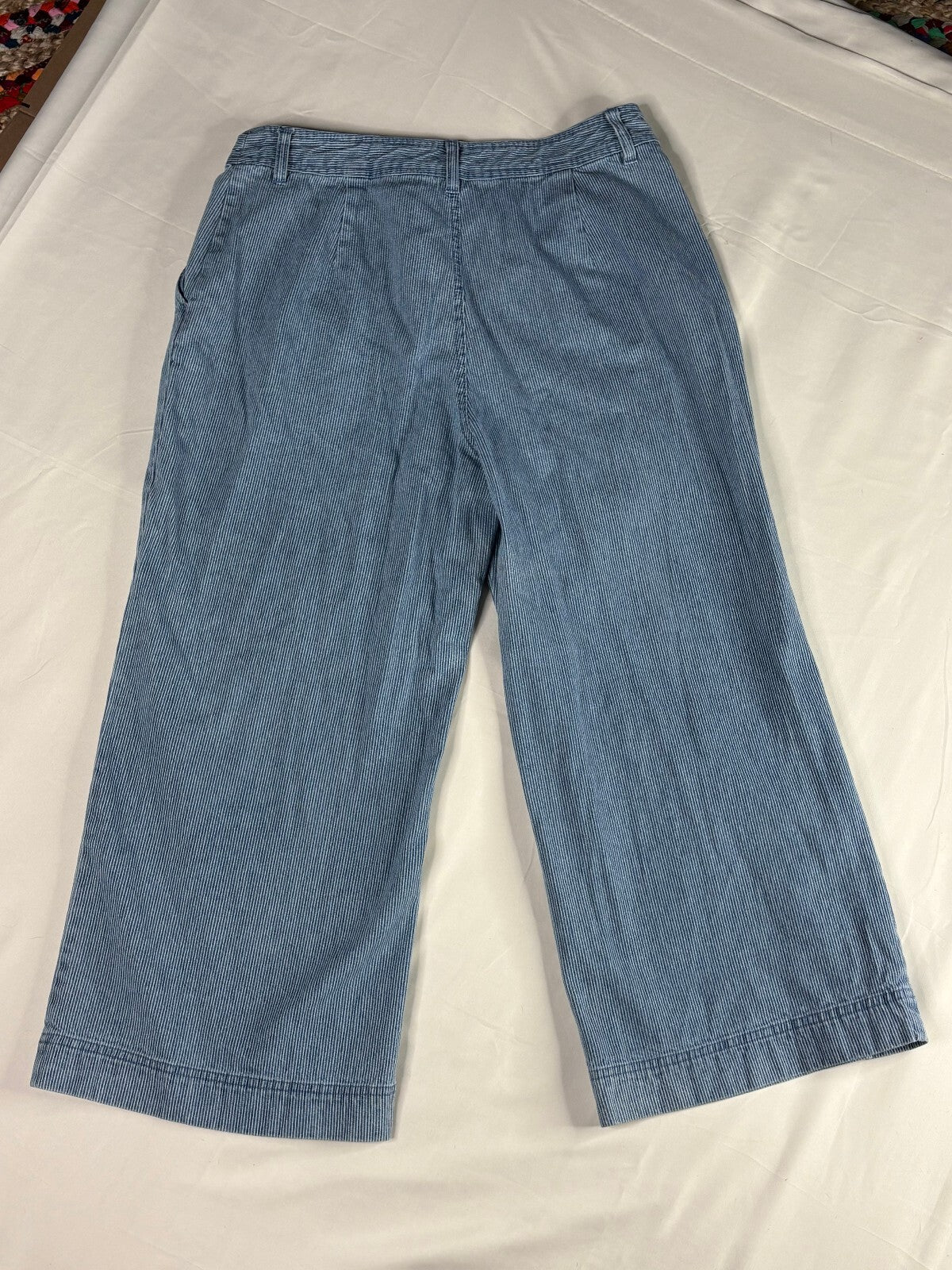 Who What Wear Women's Size 12 Blue Wide Leg Denim Jeans