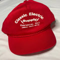 Classic Electric Supply Red Snapback Hat - One Size Fits All
