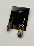 Unique Mismatched Southwestern Style Earrings