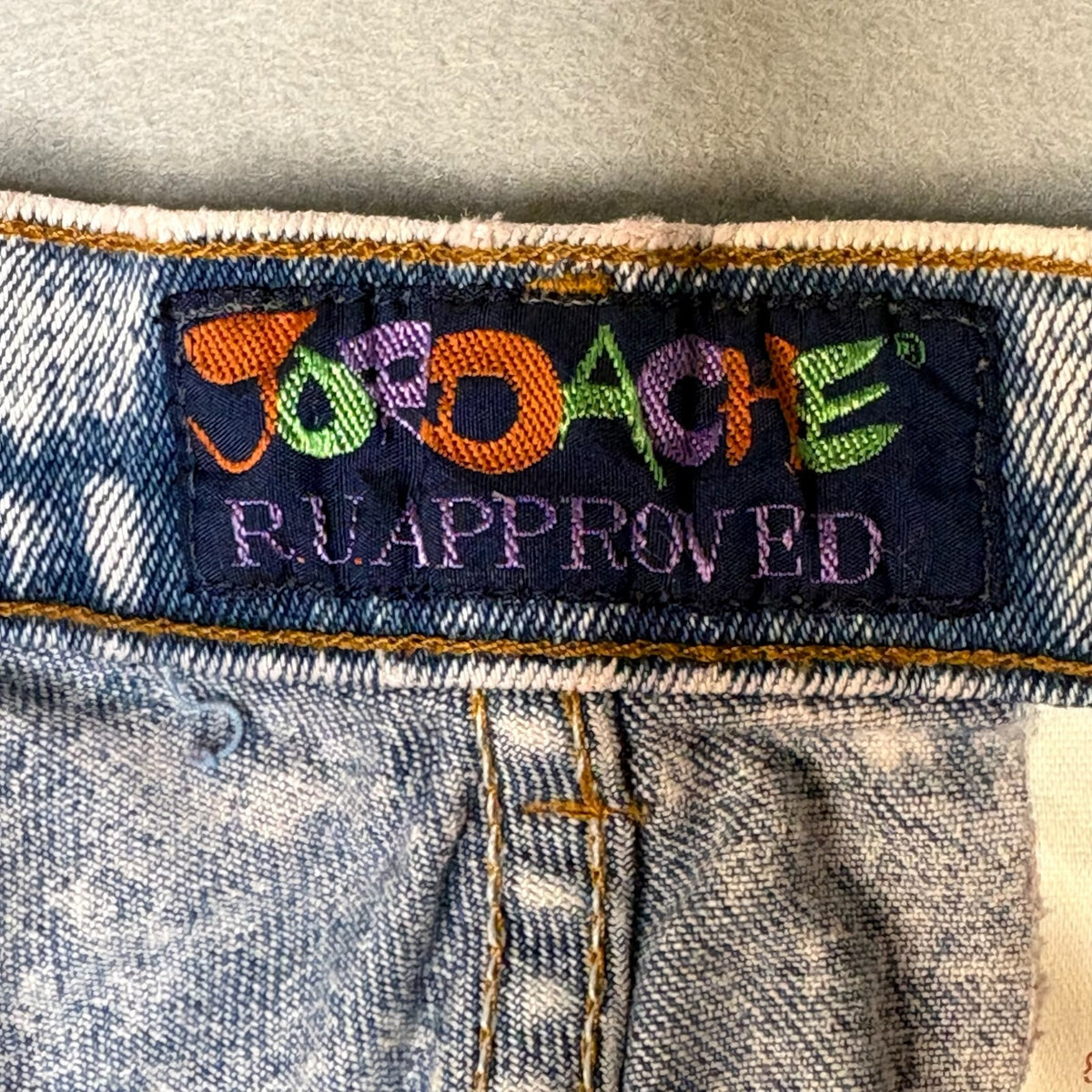 Vintage Jordache Acid Wash Denim Shorts Made in USA Size 2