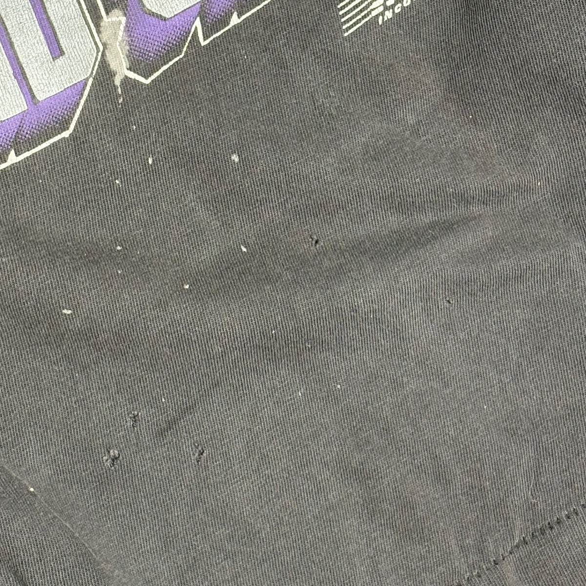 Vintage 90s NASCAR Real Men Wear Black & Silver T-Shirt M