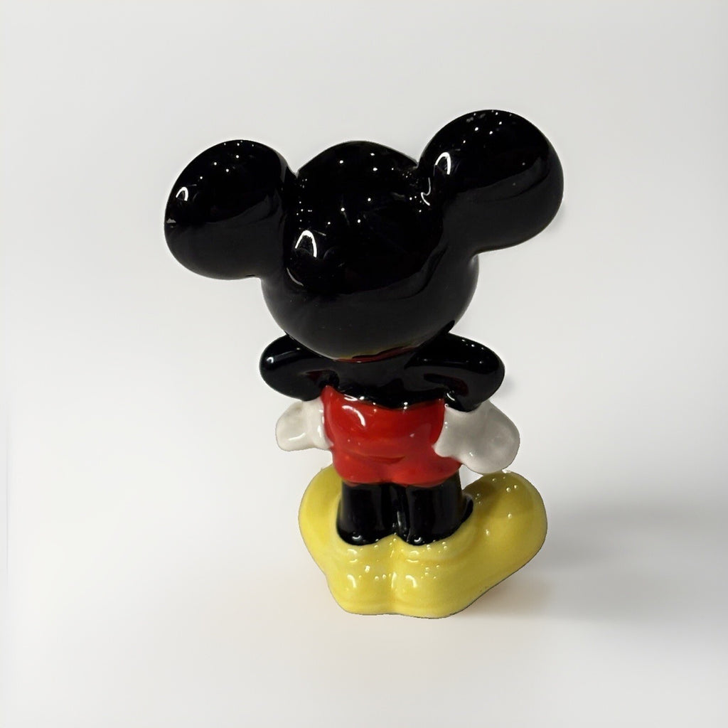 Vintage Disney Mickey Mouse Ceramic Figurine from Japan - Classic Collectible