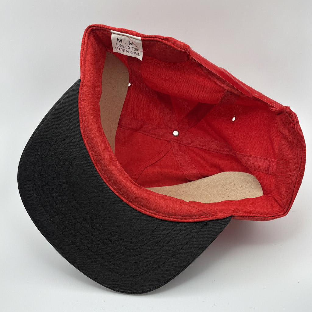 Vintage 1995 Kendall Racing Autographed Red and Black Snap