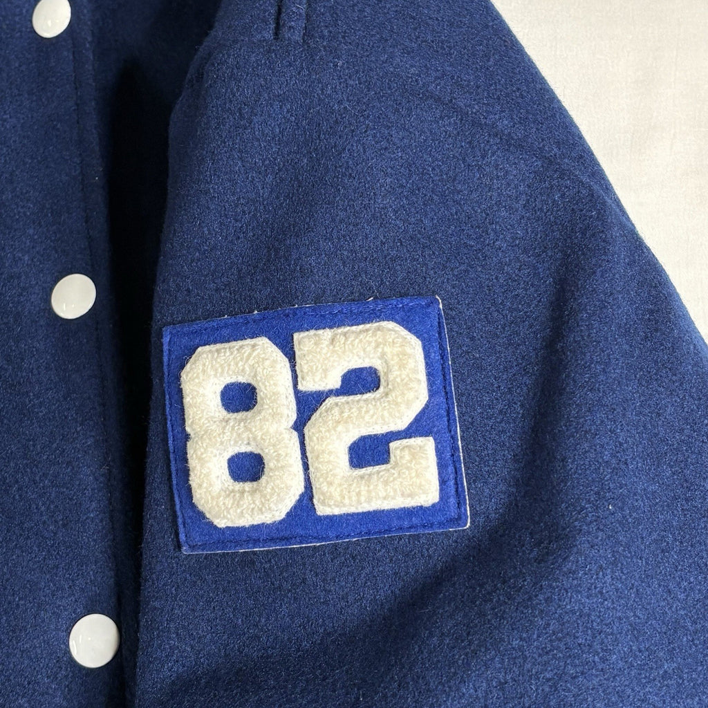 Vintage 1970s The Standard Pennant Co. Varsity Wool Bomber -