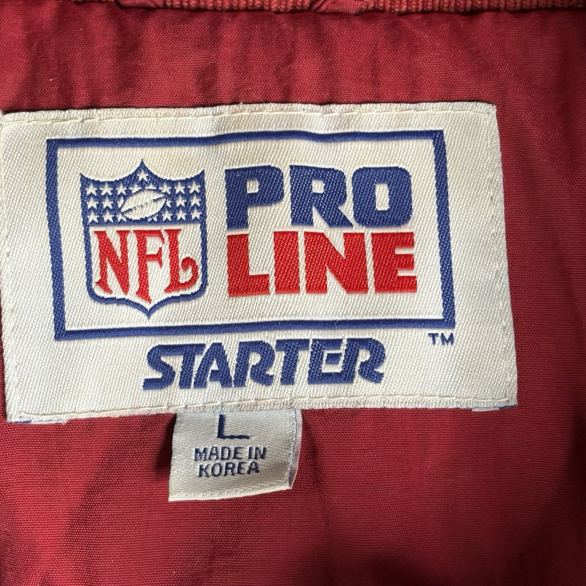 Vintage 1990s Starter NFL Pro Line San Francisco 49ers Red P