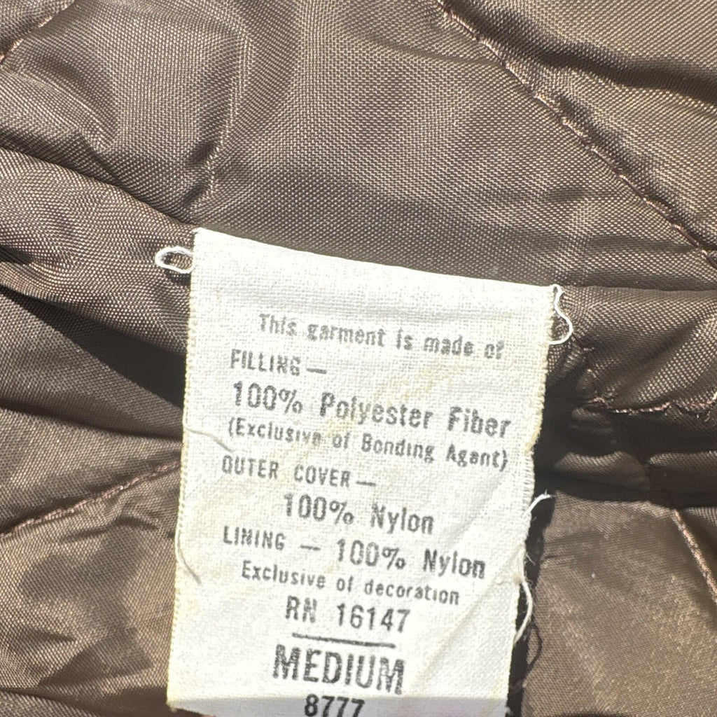 Vintage Ted Williams Quilted Insulated Brown Snow Pants M