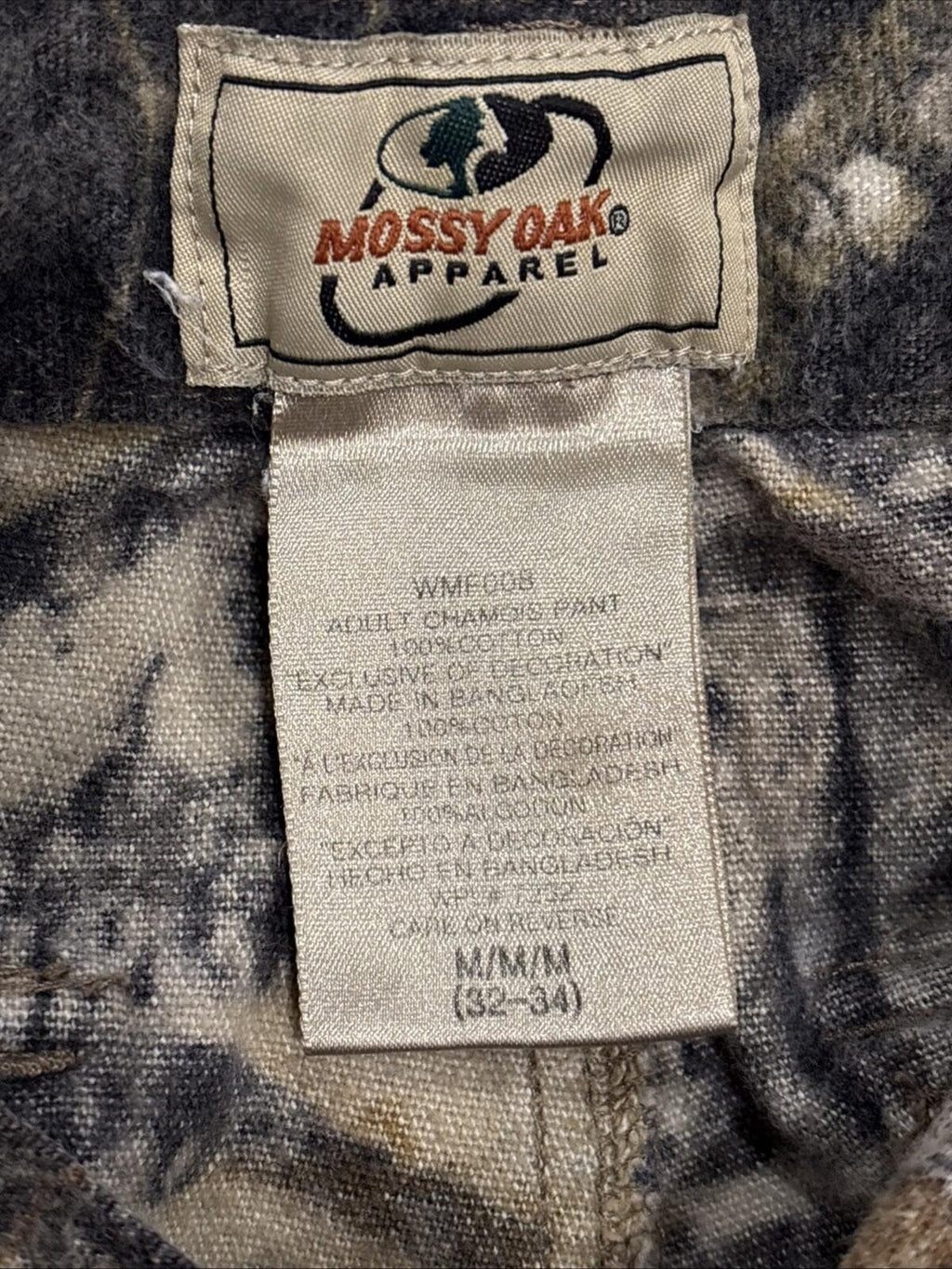 Vintage Mossy Oak Limbhanger Camo Cargo Hunting Pants Medium