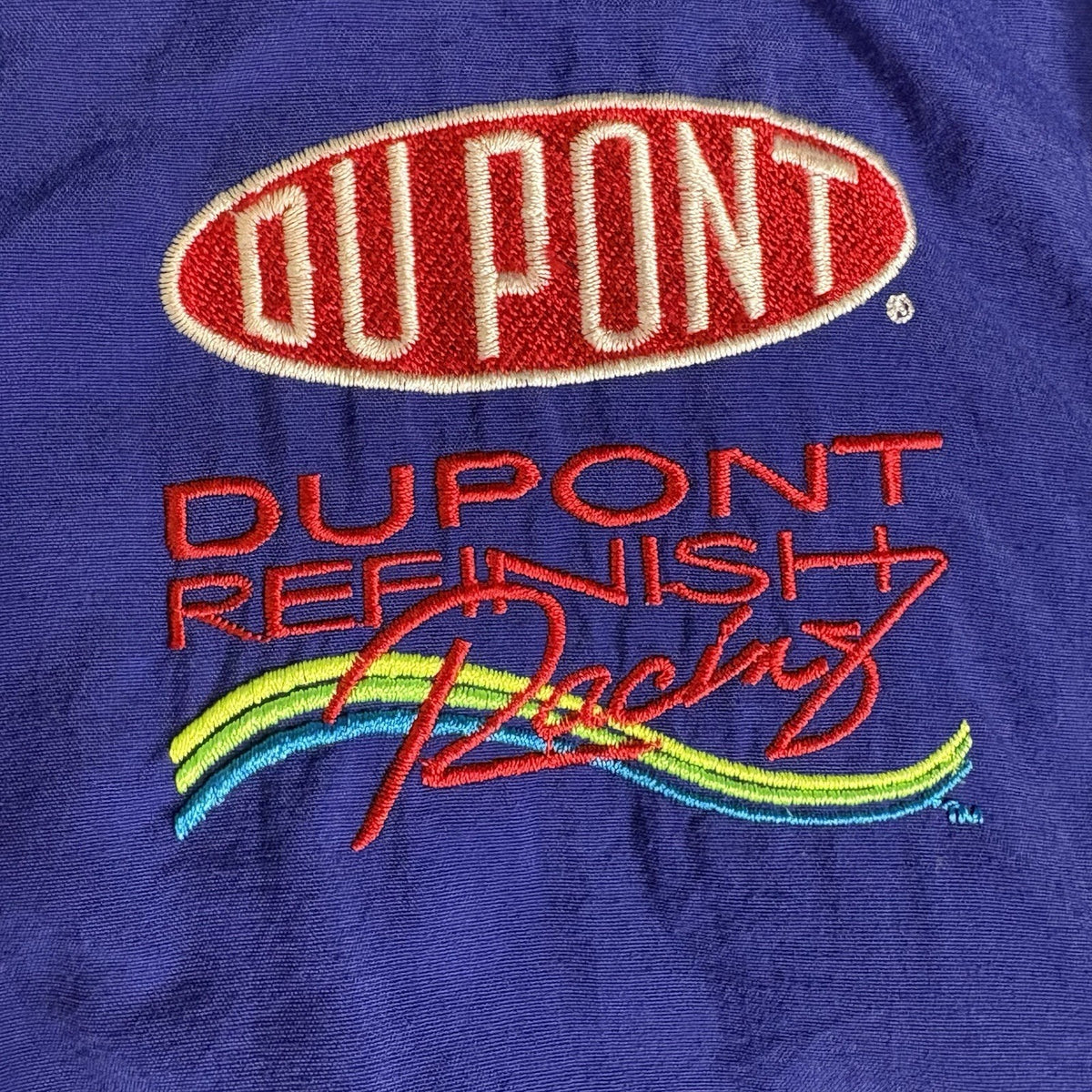 Vintage 90s Jeff Gordon NASCAR Jacket Large DuPont Refinish