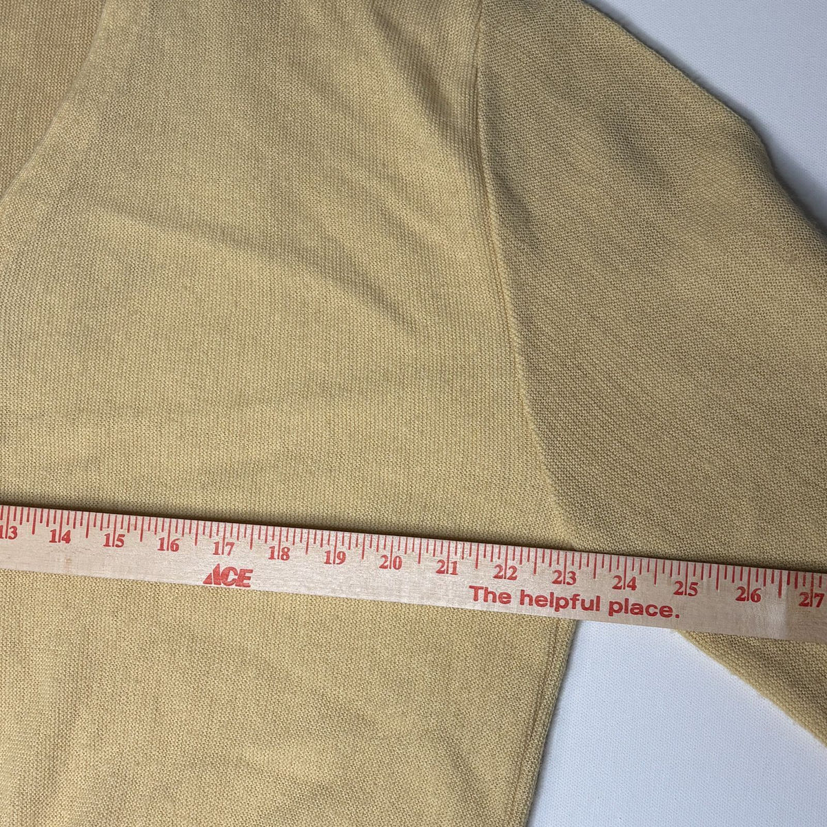 Vintage Arnold Palmer Robert Bruce Yellow Knit Cardigan XL