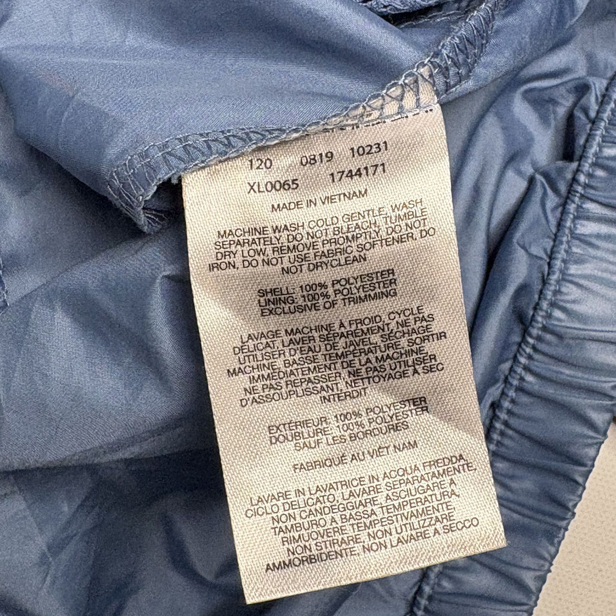 Vintage Columbia Colorblock Packable Windbreaker Jacket S