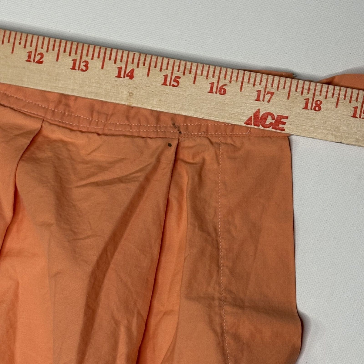 Vintage Terracotta Lace Trim Tiered Prairie Apron