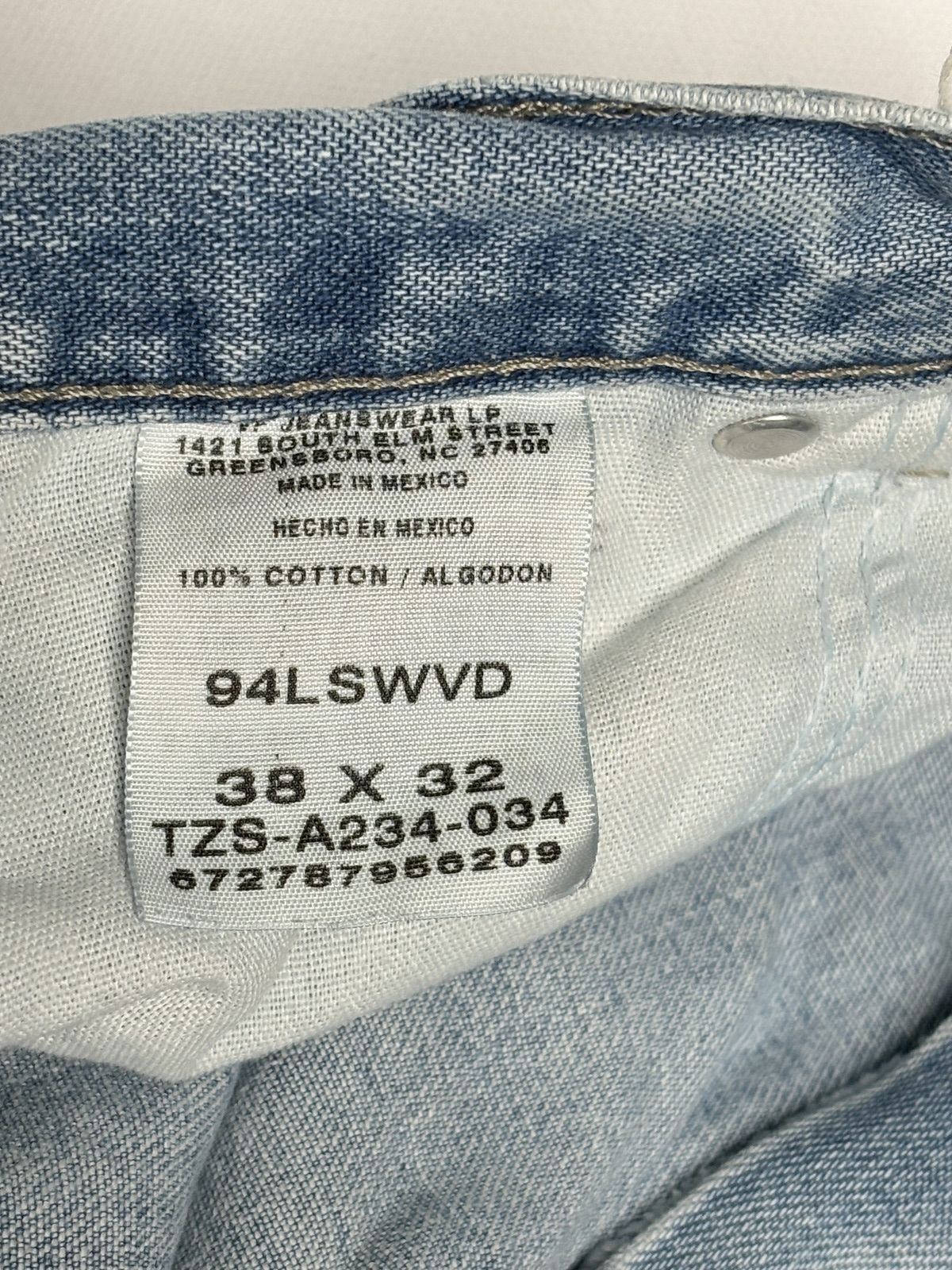 Vintage WRG Light Wash Denim Carpenter Pants 38x32