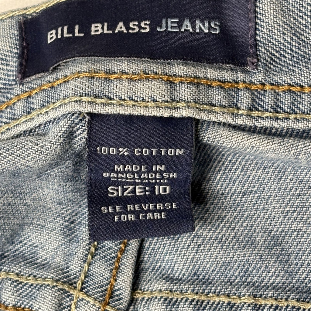Bill Blass Jeans Classic Blue Denim Shorts Size 10