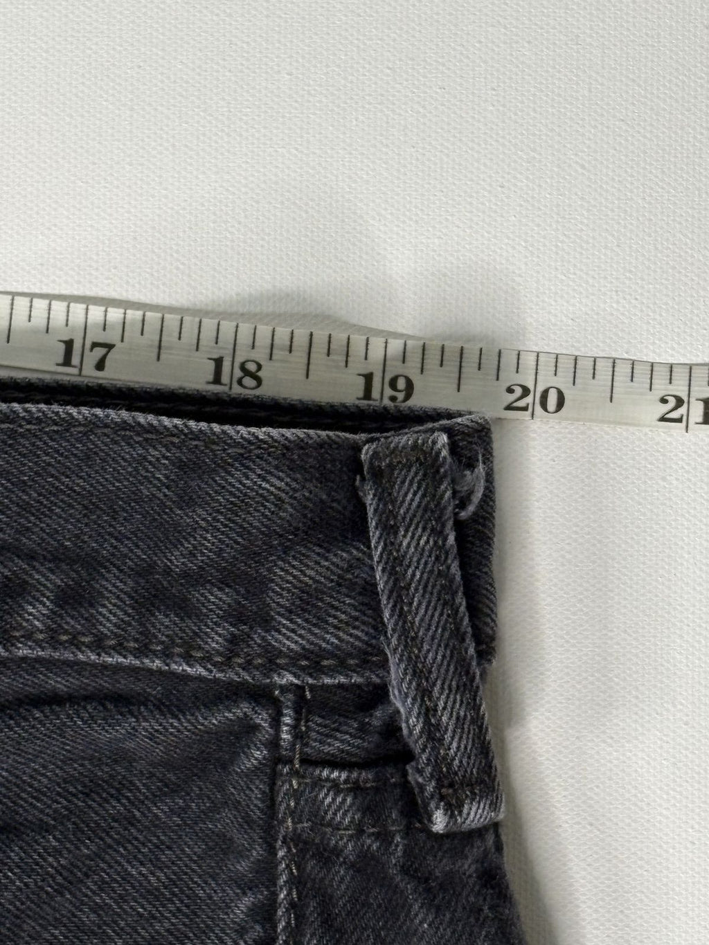 Levi's 501 Black Denim Jeans Mens 40x30 Button Fly Straight