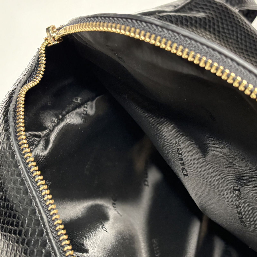 Dune London Textured Leather Mini Backpack