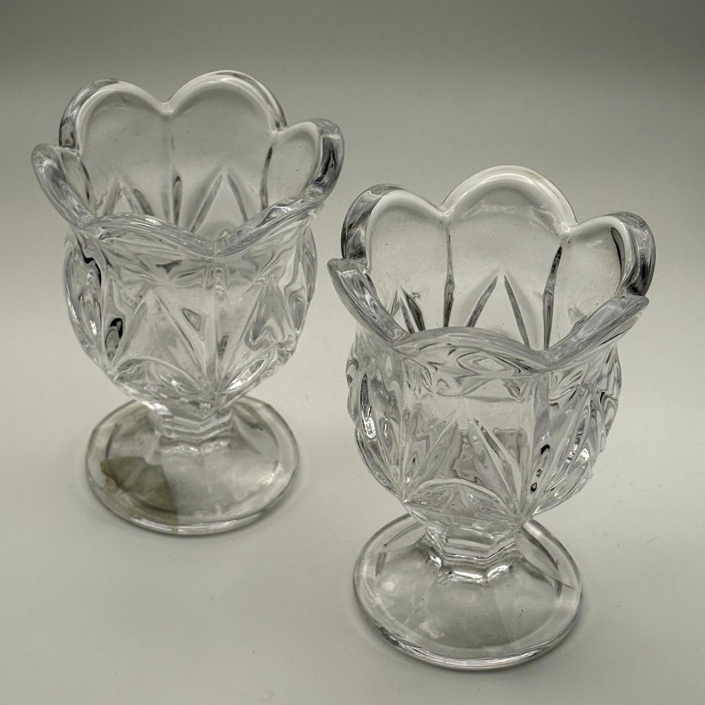 Shannon Designs of Ireland Crystal Candlestick Holders Pair