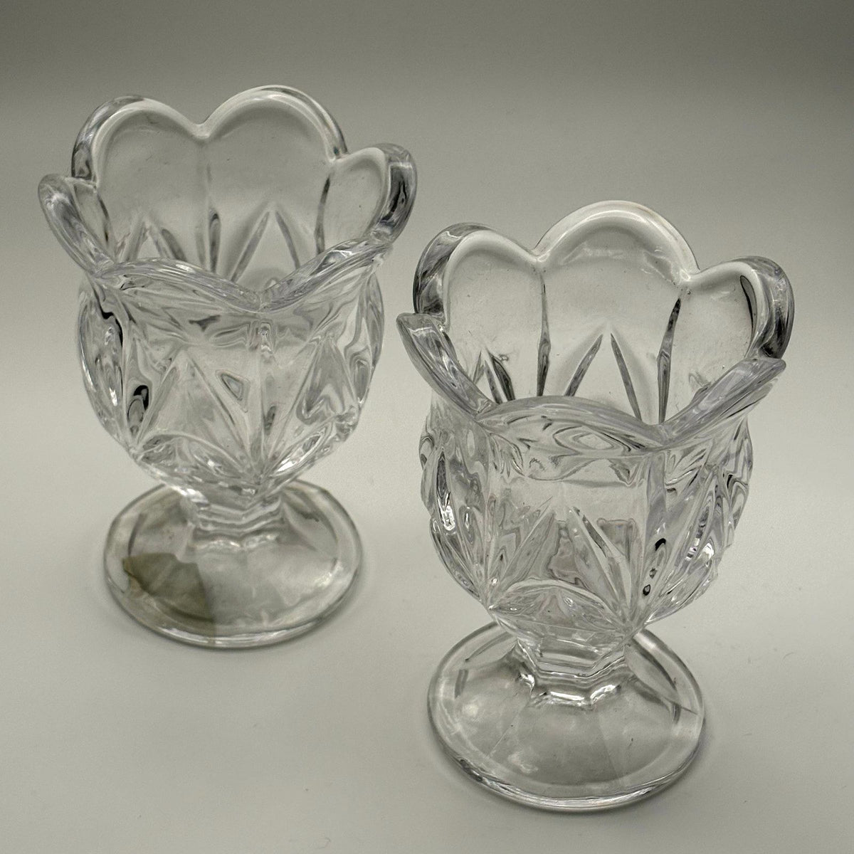 Shannon Designs of Ireland Crystal Candlestick Holders Pair