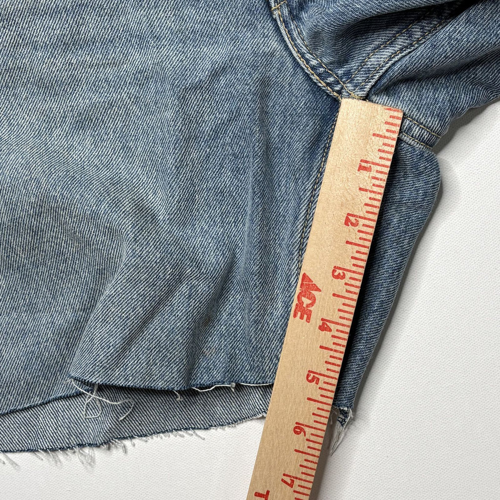 Vintage Levi’s 501 Cutoff Denim Shorts Light Wash