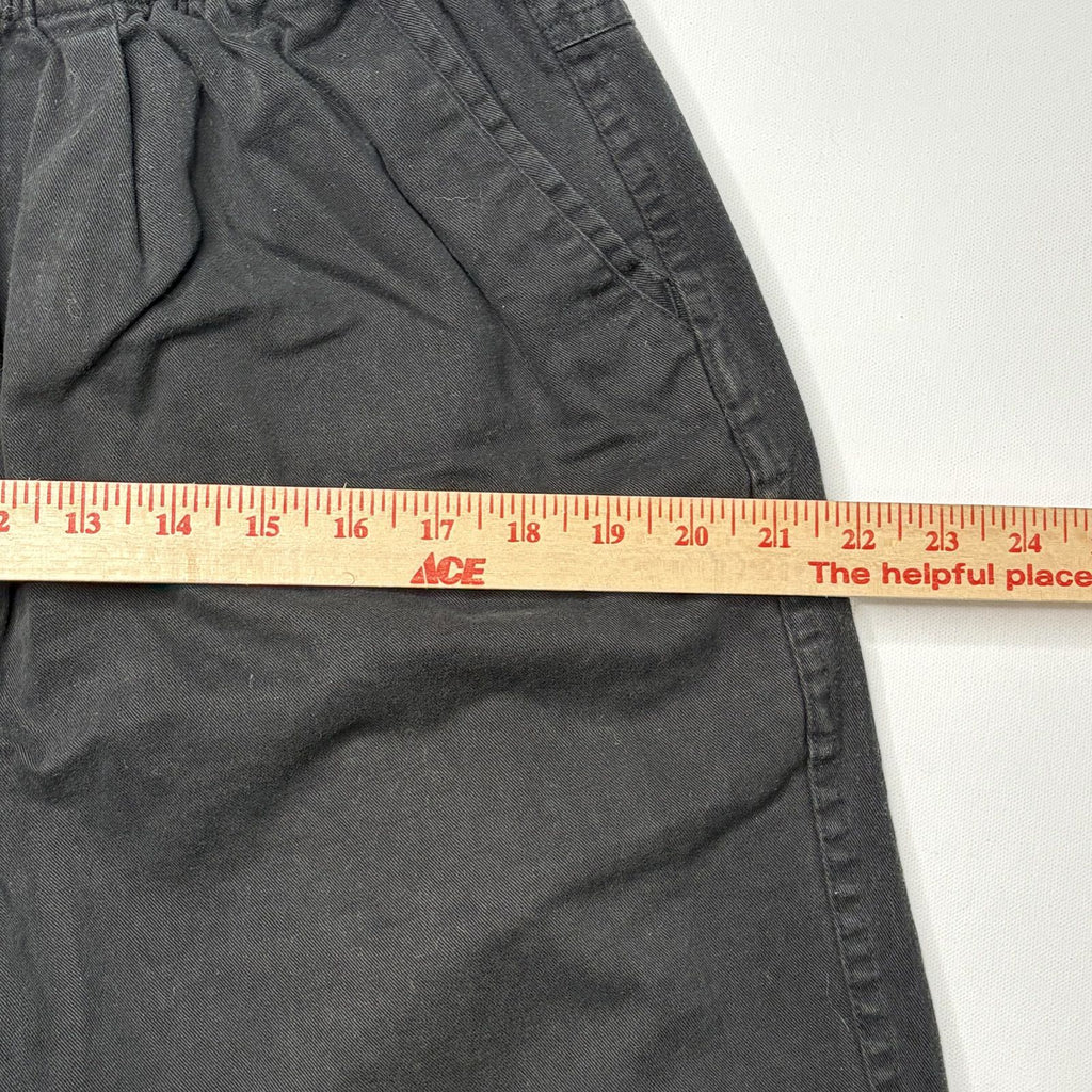 Vintage Route 66 Black Elastic Waist Shorts Medium