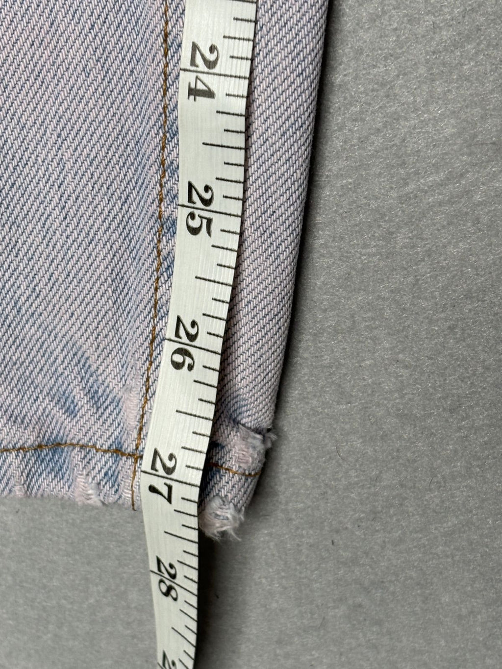 Vintage Levi's 550 USA Made Jeans Patched Pink Wash