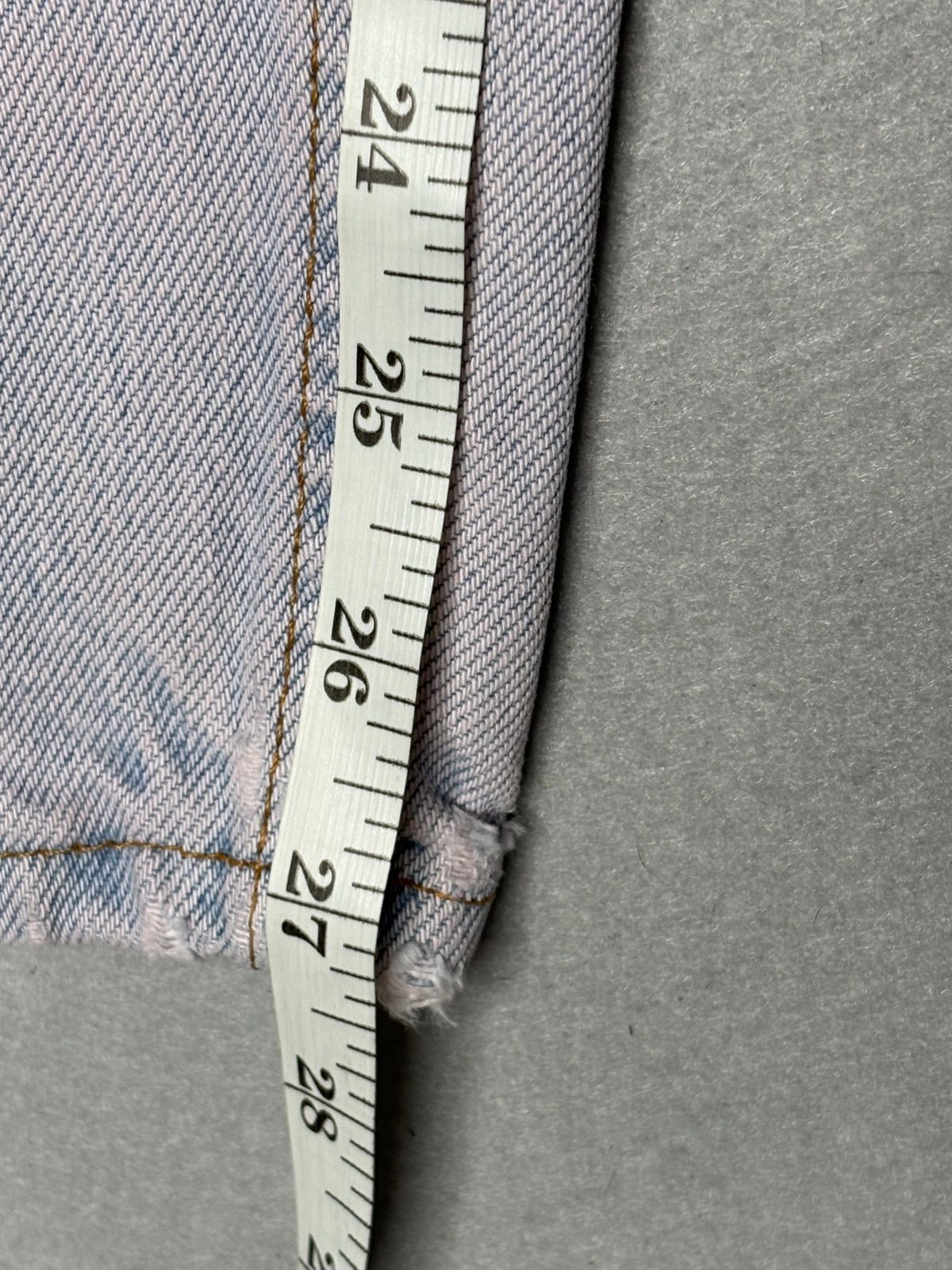 Vintage Levi's 550 USA Made Jeans Patched Pink Wash