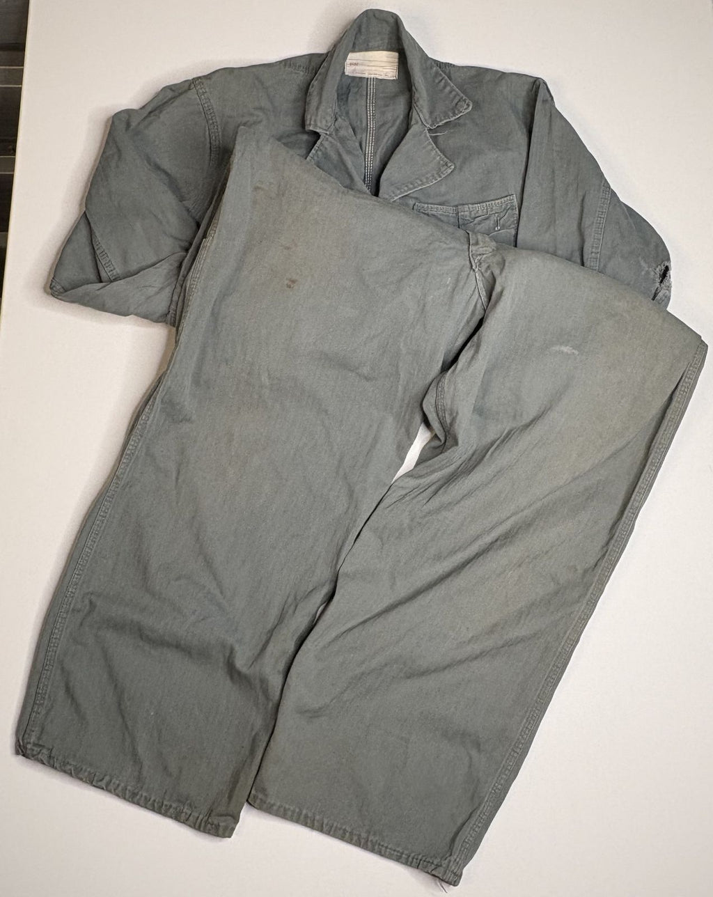 Vintage Red Camel Long Sleeve Cotton Boiler Suit