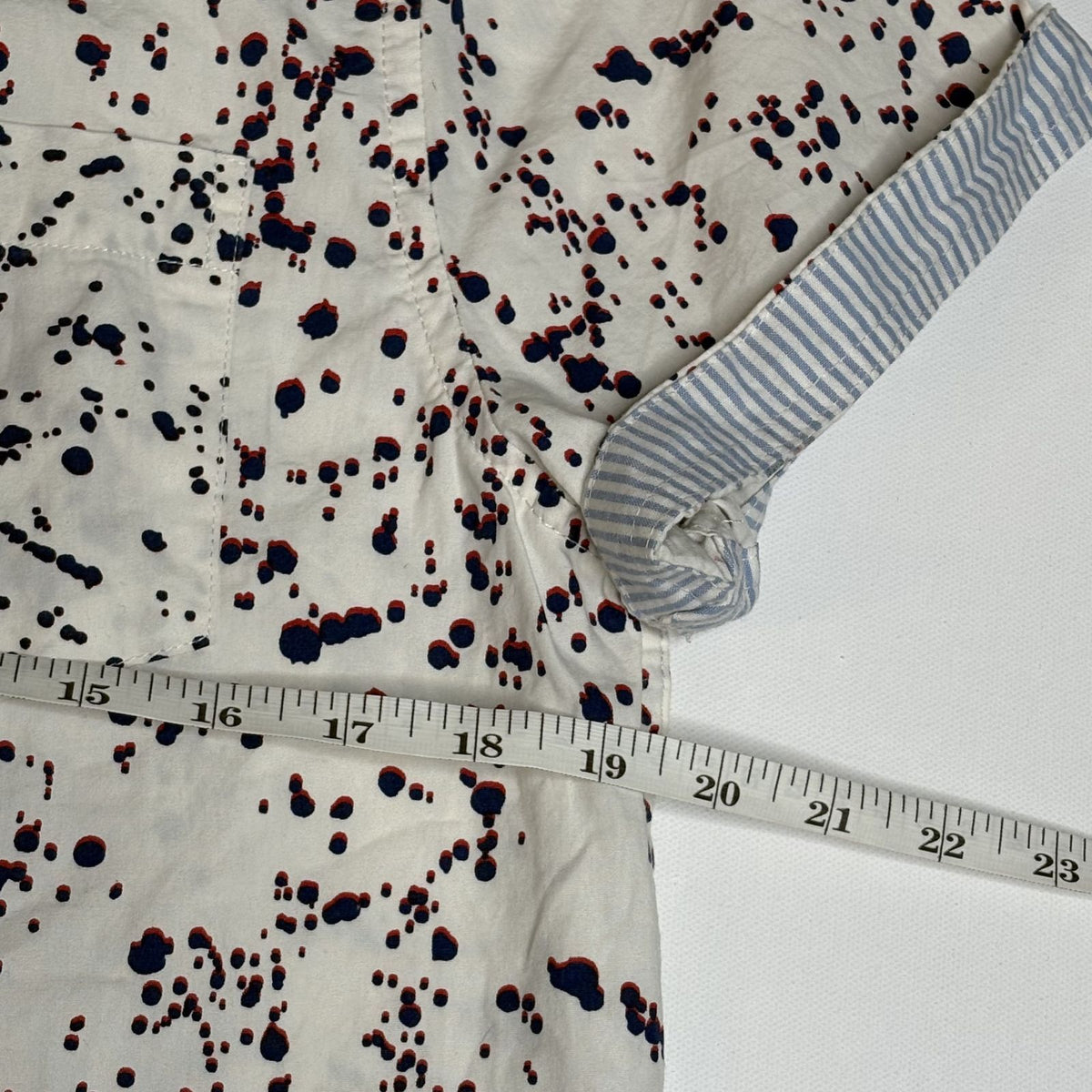 English Laundry Mens Small Blue Floral Short Sleeve Shirt