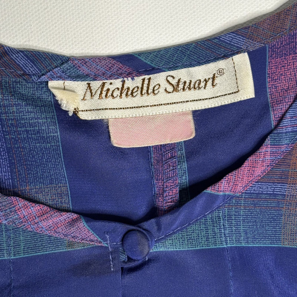 Vintage Michelle Stuart Striped Blouse Top