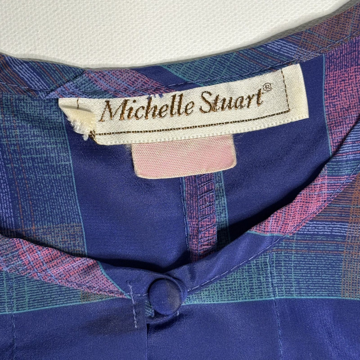 Vintage Michelle Stuart Striped Blouse Top