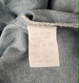 Vintage  Frontier Clothing Denim Wax Maker Shirt XL Made in