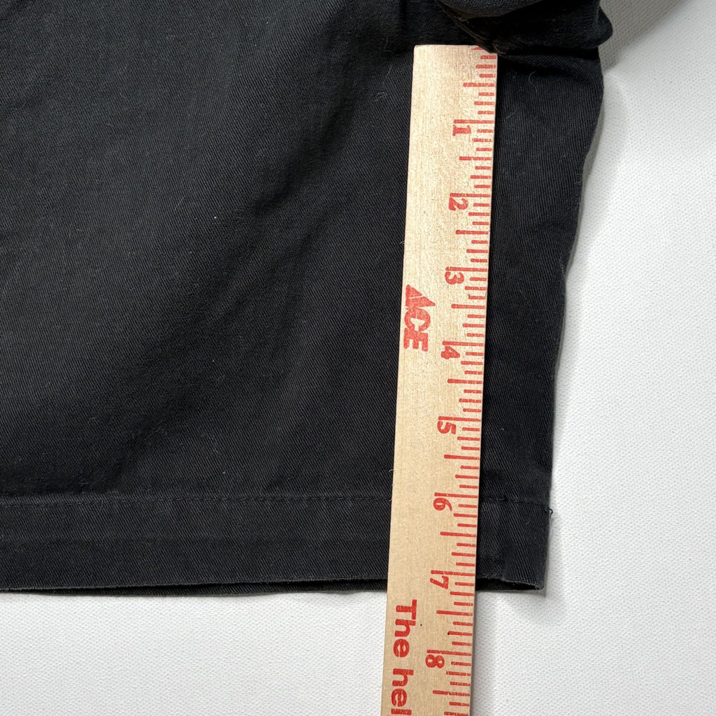 Vintage Route 66 Black Elastic Waist Shorts Medium