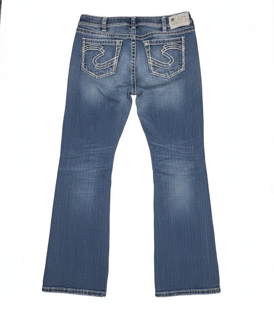 Suki Blue Denim Flare Bootcut Jeans Women's Size W31 L32